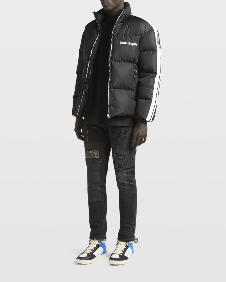 Palm Angels Men's Classic Track Down Jacket | Neiman Marcus