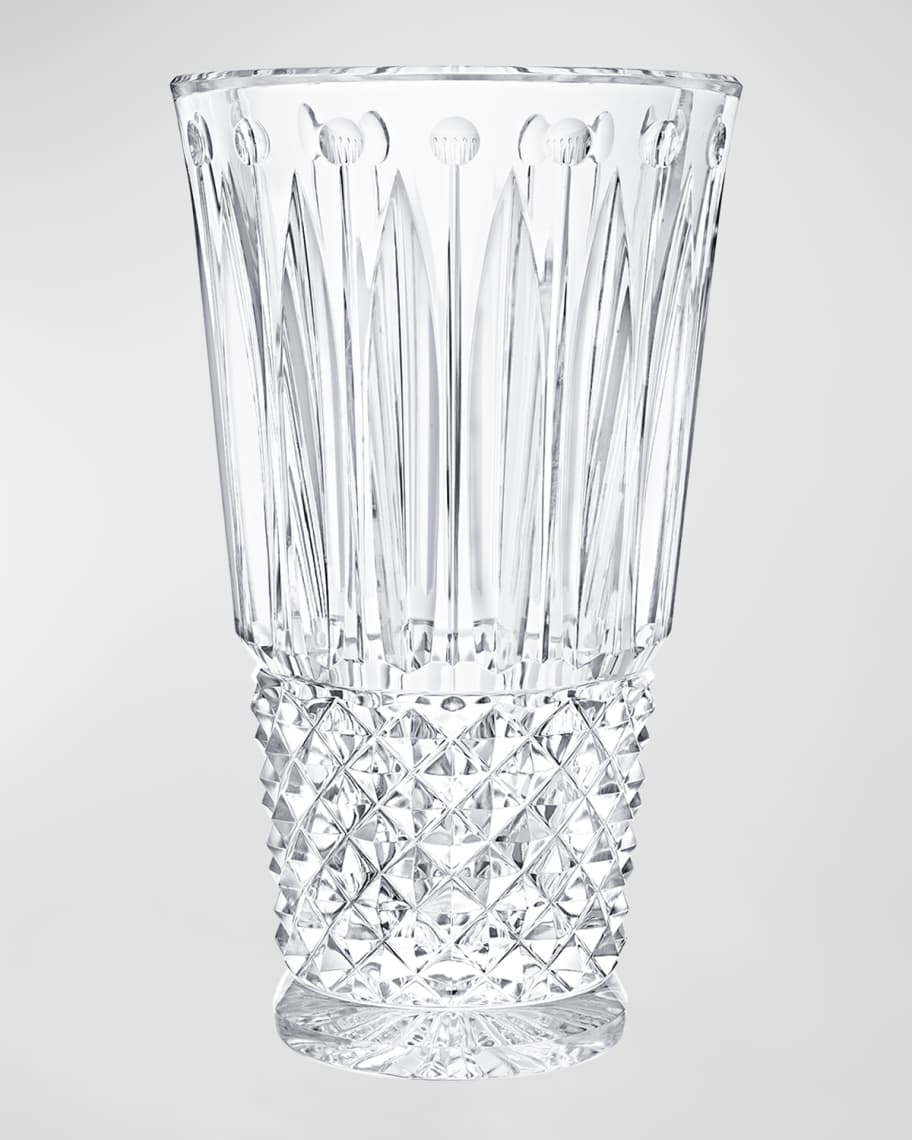 Saint Louis Crystal Tommyssimo Clear Vase Neiman Marcus