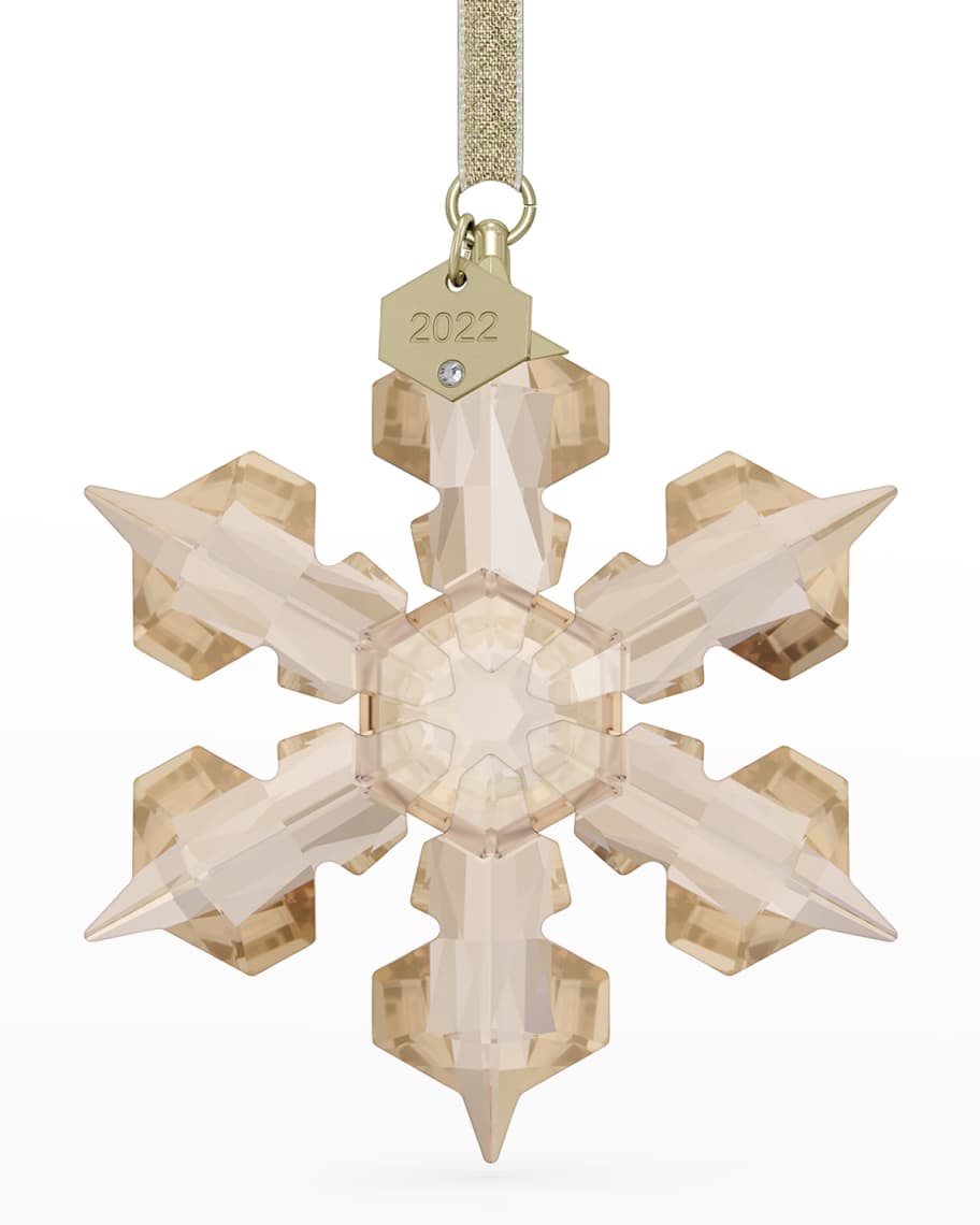 SWAROVSKI Festive Annual Edition 2022 Snowflake Ornament Neiman Marcus