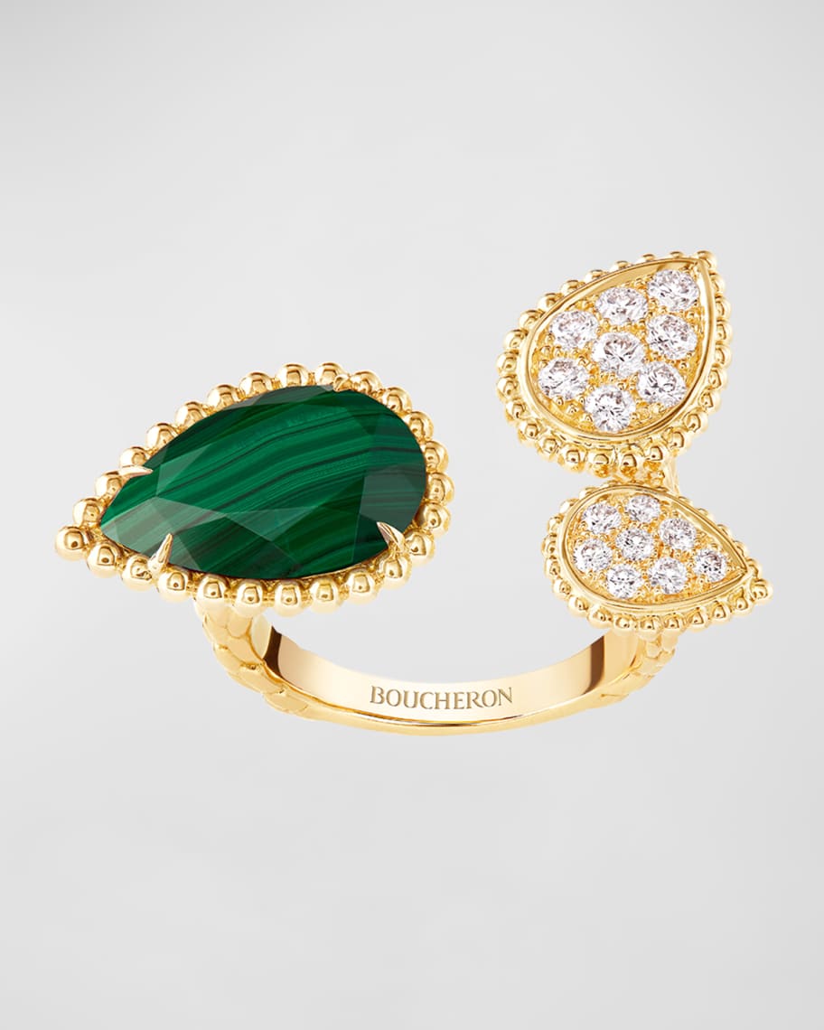 Boucheron cheap emerald ring