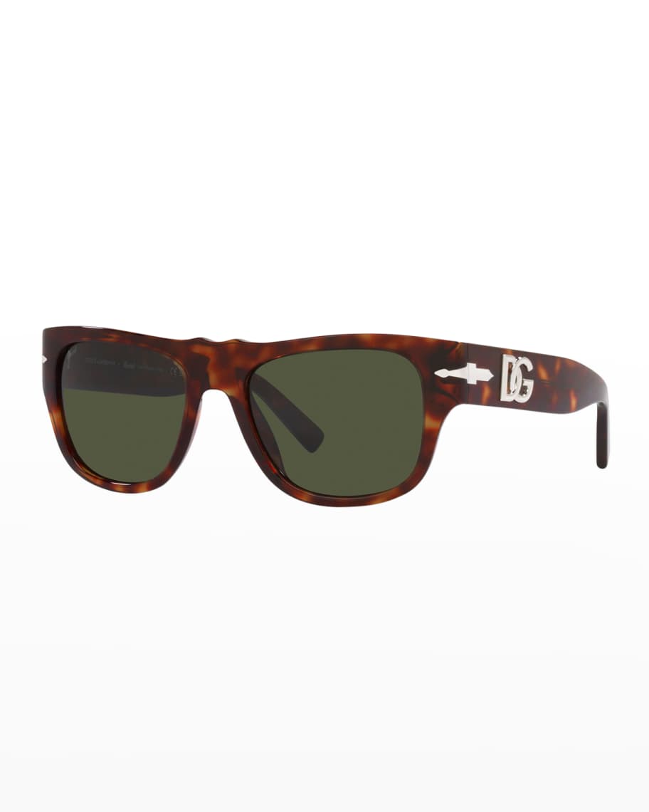 Persol x Dolce&Gabbana Men's Rectangle Sunglasses Neiman Marcus