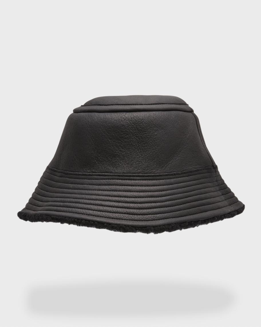 Curly lamb bucket hat 25WAA629XXMECLC99_9_grande.jpg  main image 4