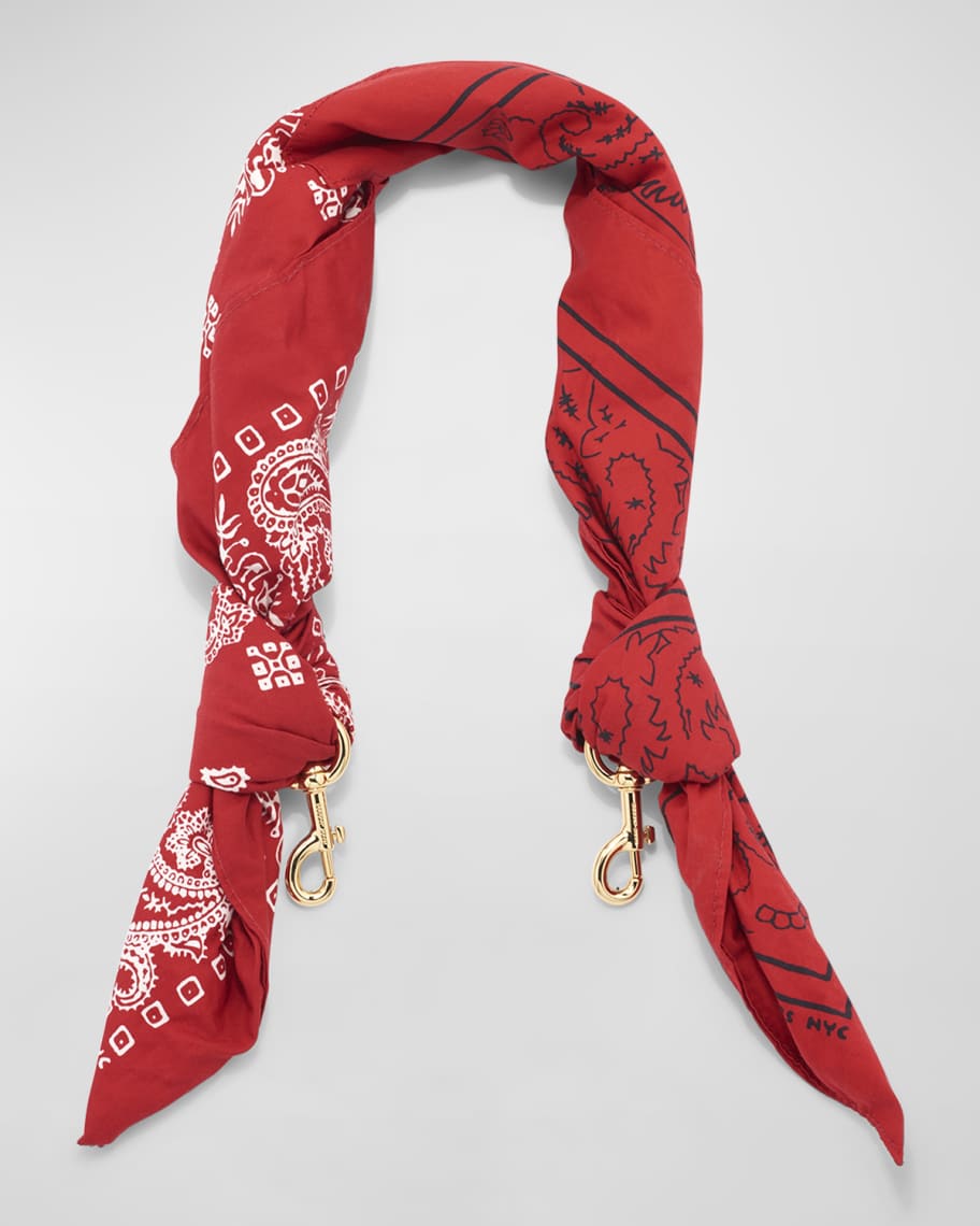 Marc Jacobs The Bandana Medium Tote Bag Red