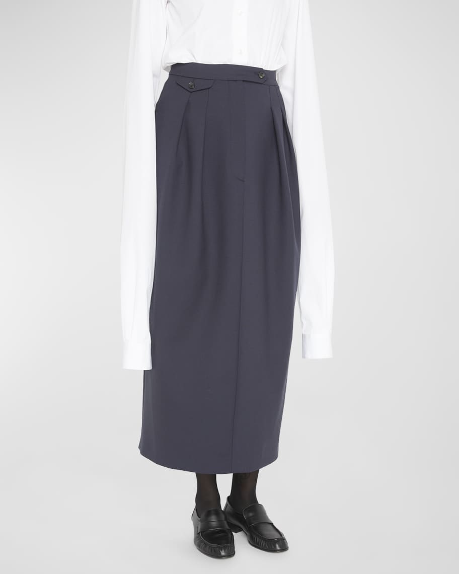 THE ROW Michelet Skirt | Neiman Marcus
