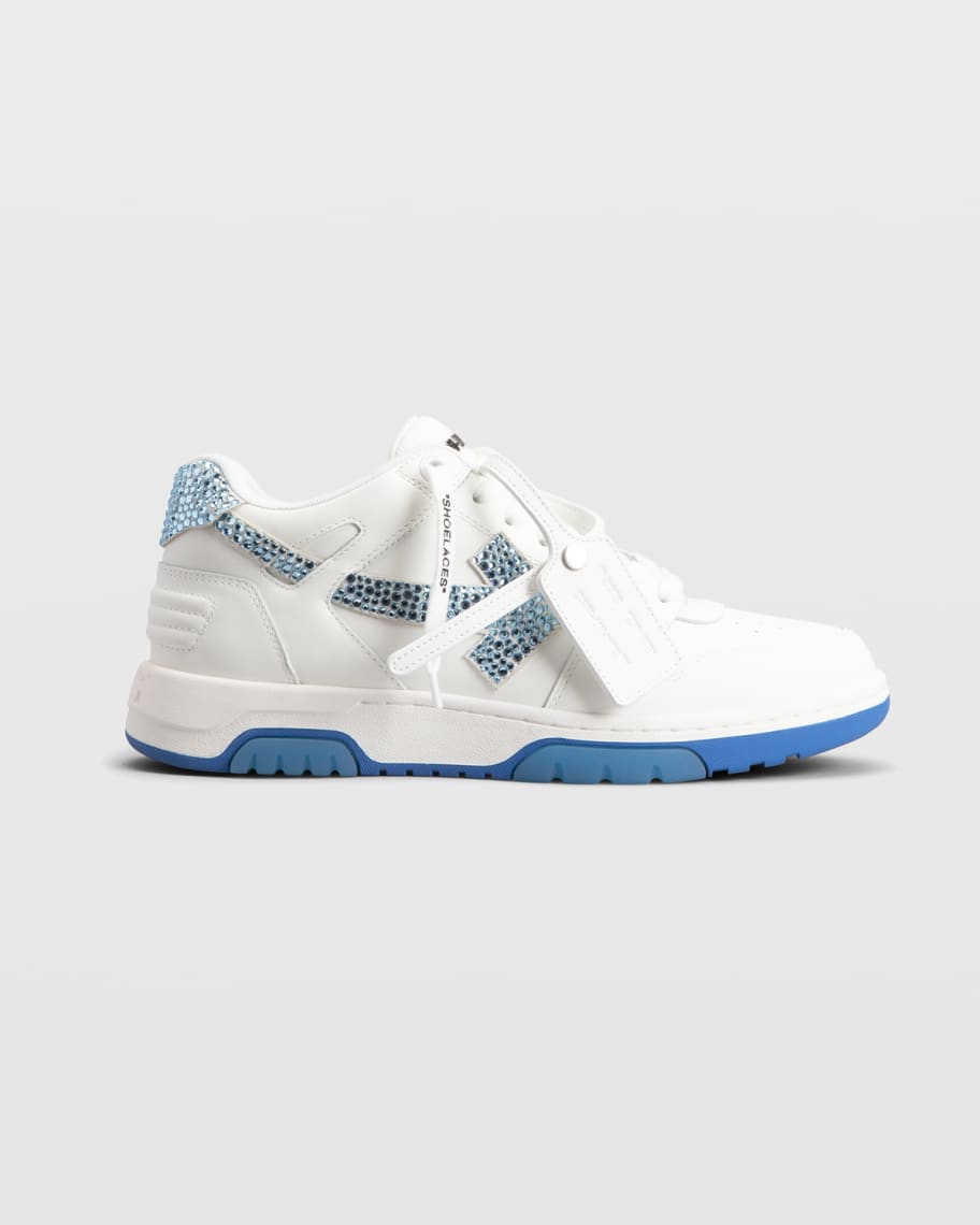 Off-White Men's Out of Office Crystal Arrows Low-Top Sneakers