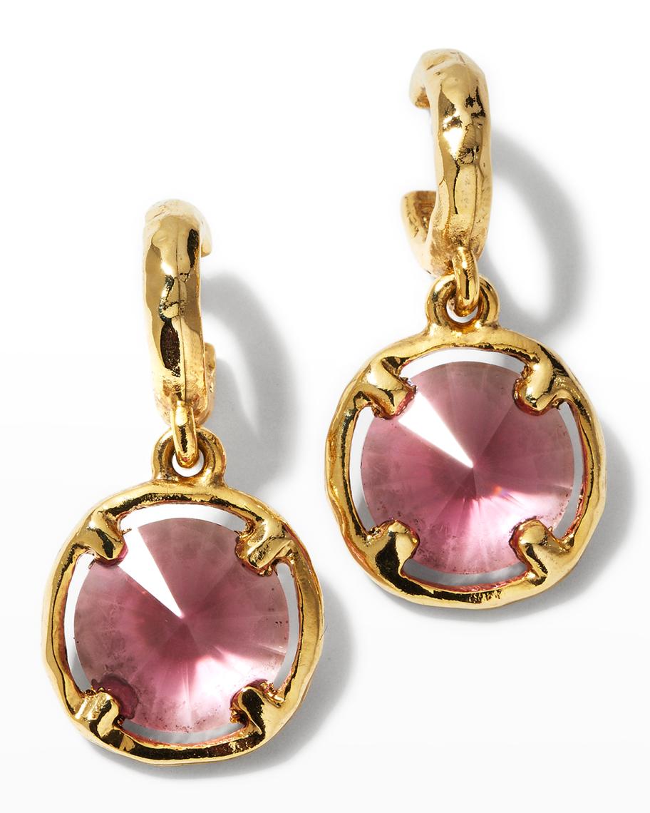 Collier Fantaisie Oscar De La Renta En Cristaux Jaunes Dorés - Neuf (valeur 790$)