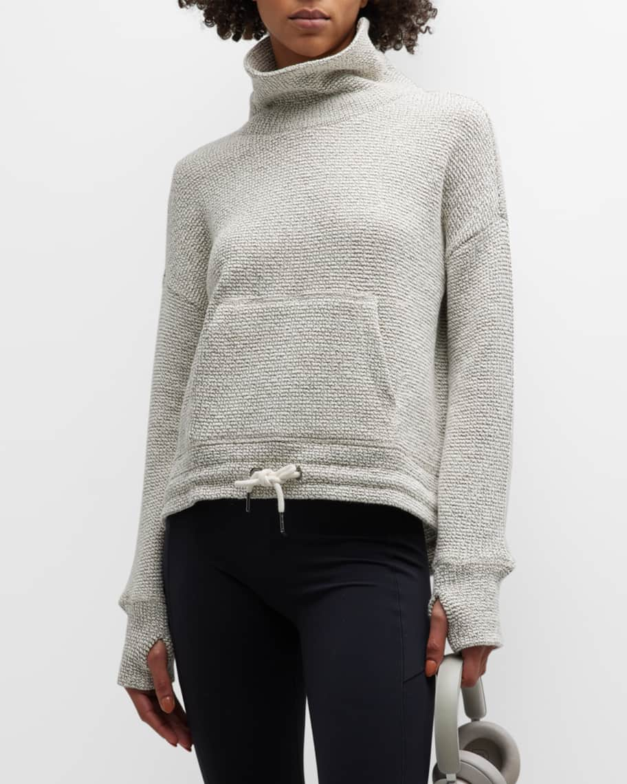 Sweaty Betty Restful Bouclé Half Zip Pullover