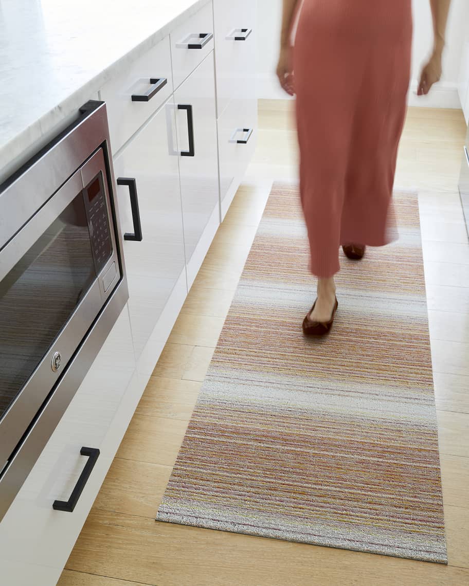 Chilewich Fade Stripe Shag Rug, 2' x 6' Neiman Marcus