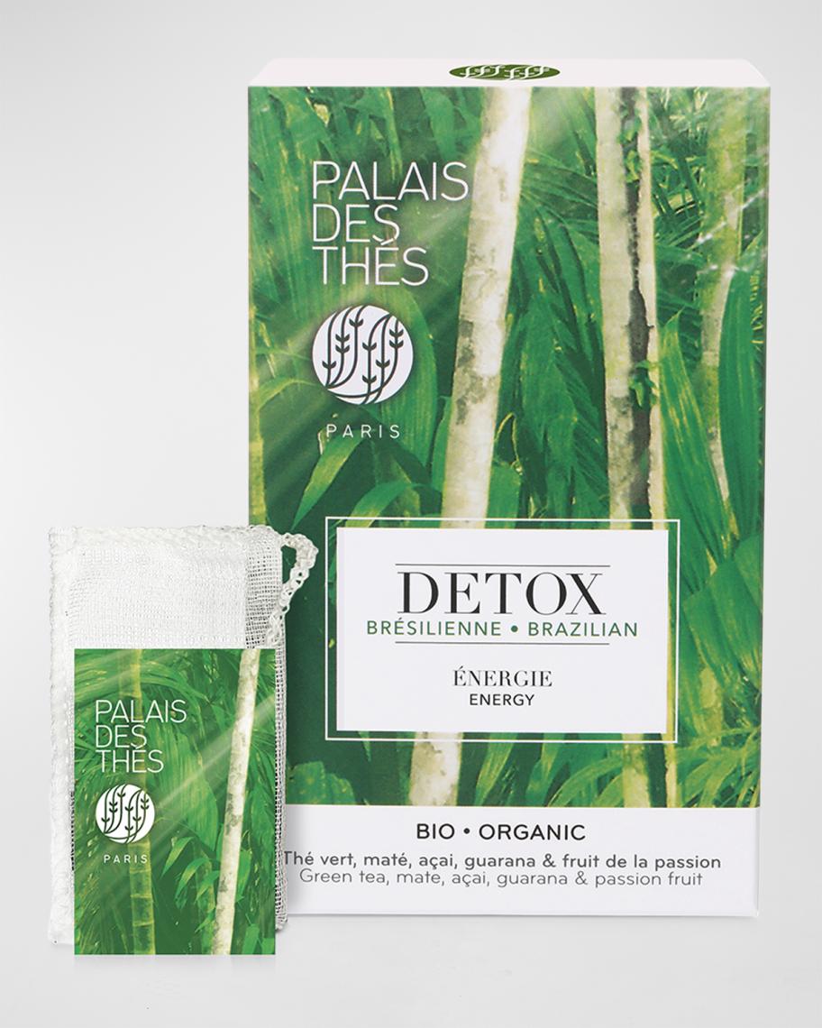 Palais des Thes Brazilian Detox For Energy Tea Bag Box, 20 Count ...