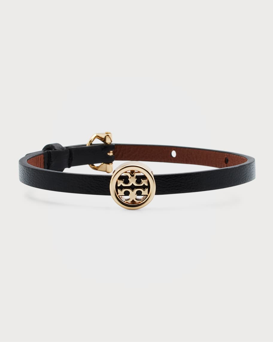 Tory Burch Miller Leather Bracelet | Neiman Marcus