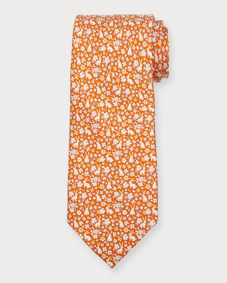 ferragamo rabbit tie