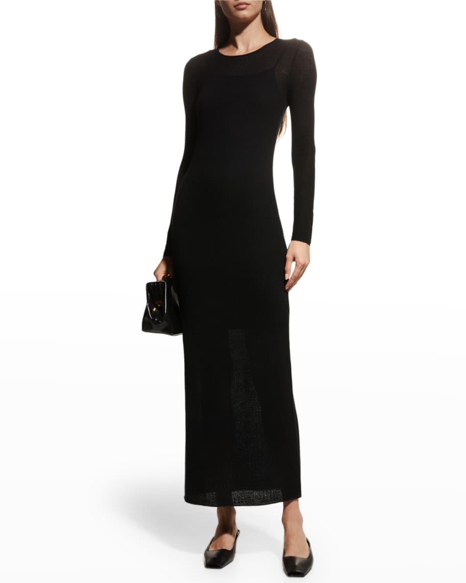 Sleveless Cashmere Maxi Dress