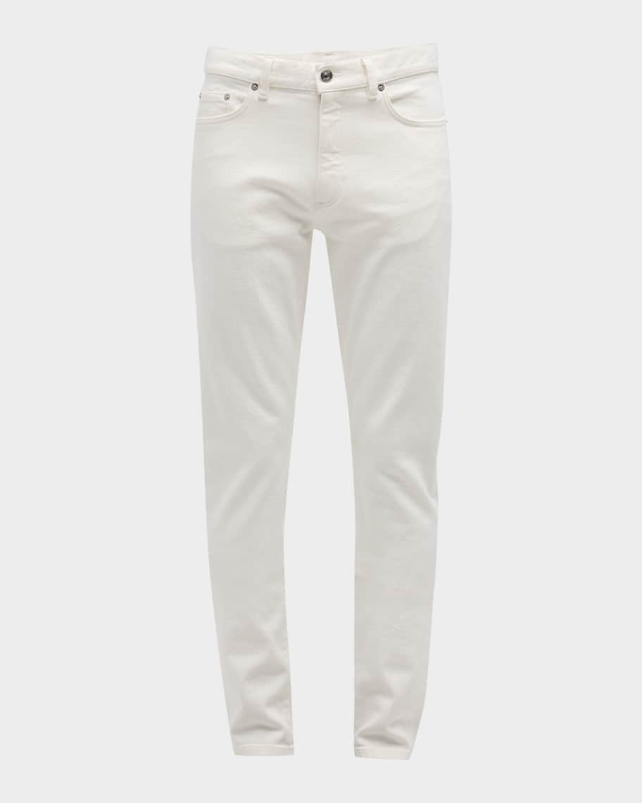 Zegna Men's Cotton Denim Jeans White