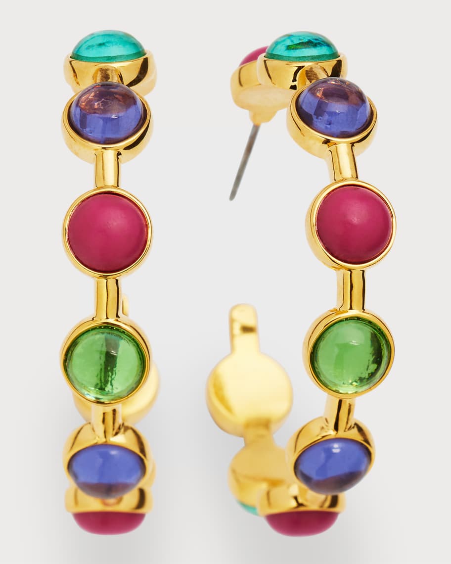 Lele sadoughi binocular hoop earrings Outlet