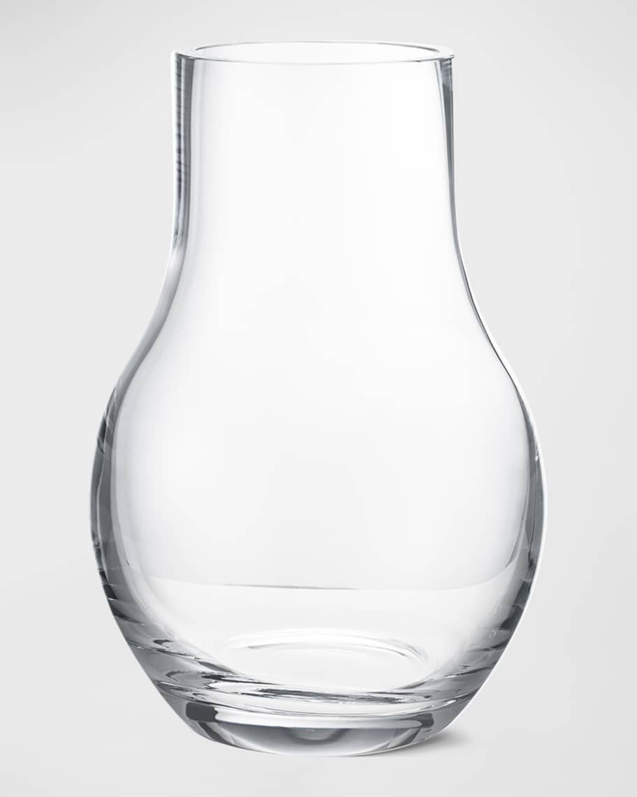   Cafu Vase M-size ★新品・未使用★ Georg Jensen Cafu Clear Glass Medium Vase | Neiman Marcus