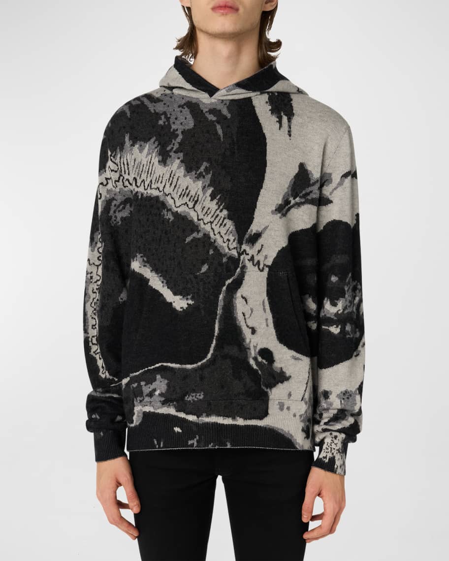 Amiri discount skull hoodie