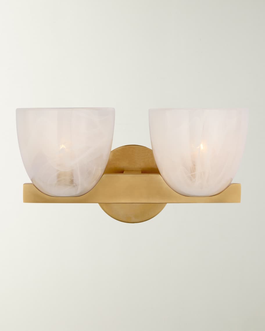 Visual Comfort Signature Carola Double Sconce By AERIN | Neiman Marcus
