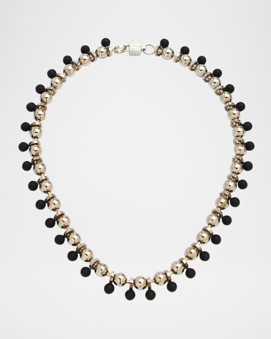 Givenchy Men's 4G Faux Pearl Necklace | Neiman Marcus
