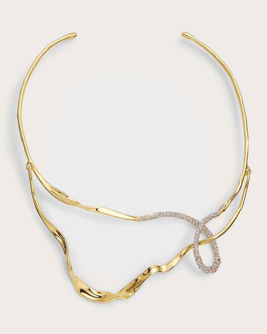Alexis bittar top collar necklace