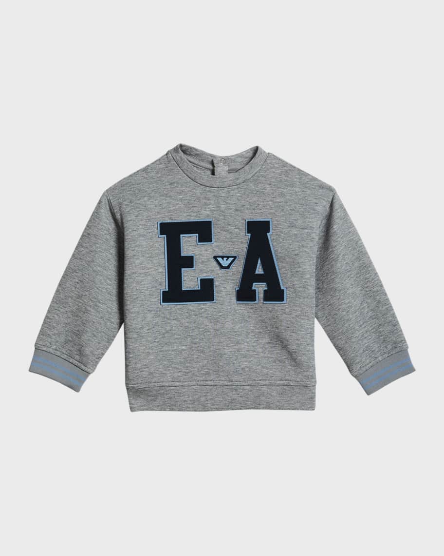 Emporio Armani Boy's Jersey LogoPrint Sweatshirt, Size 12M36M