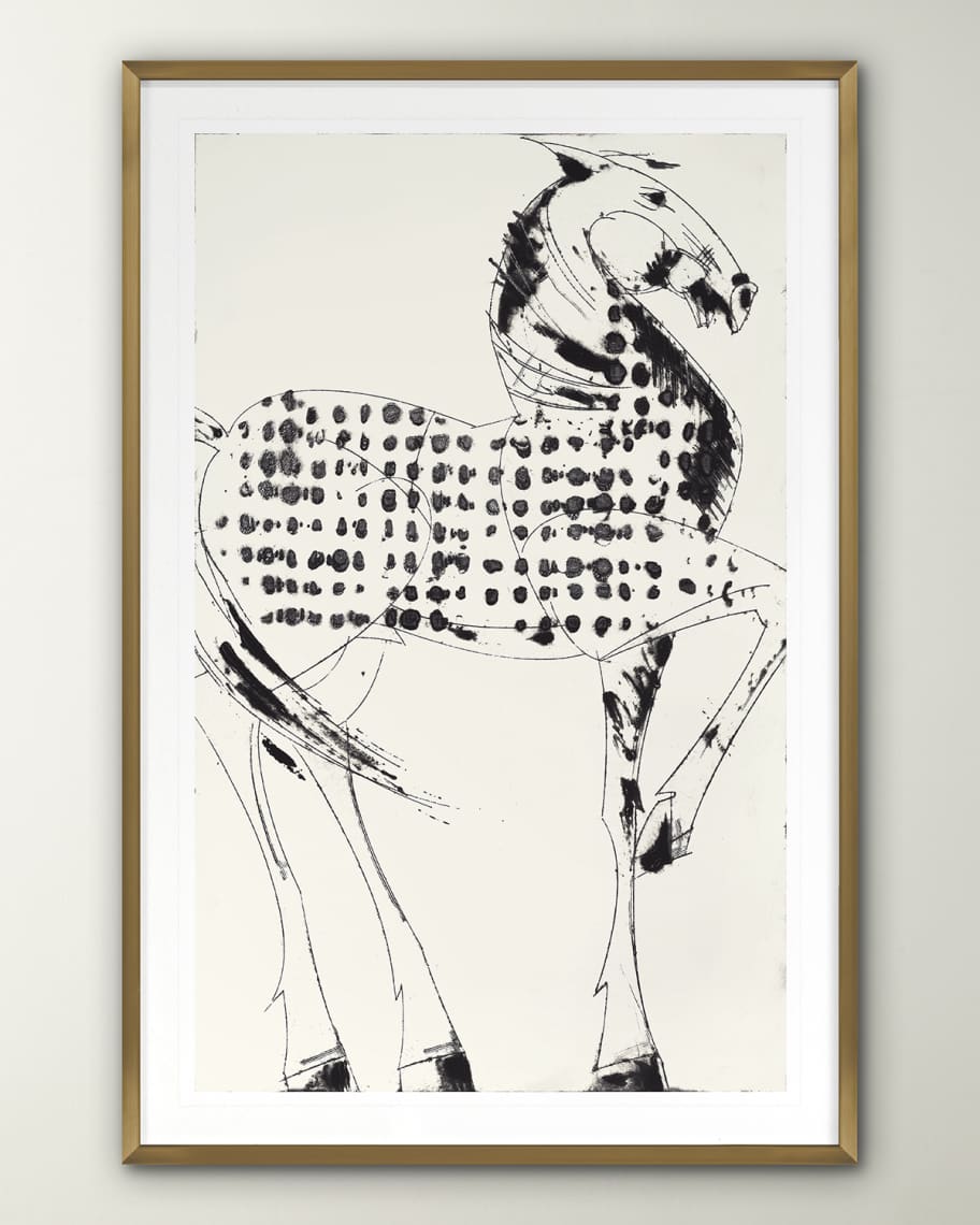 Bold Spots - Zebra Art Print
