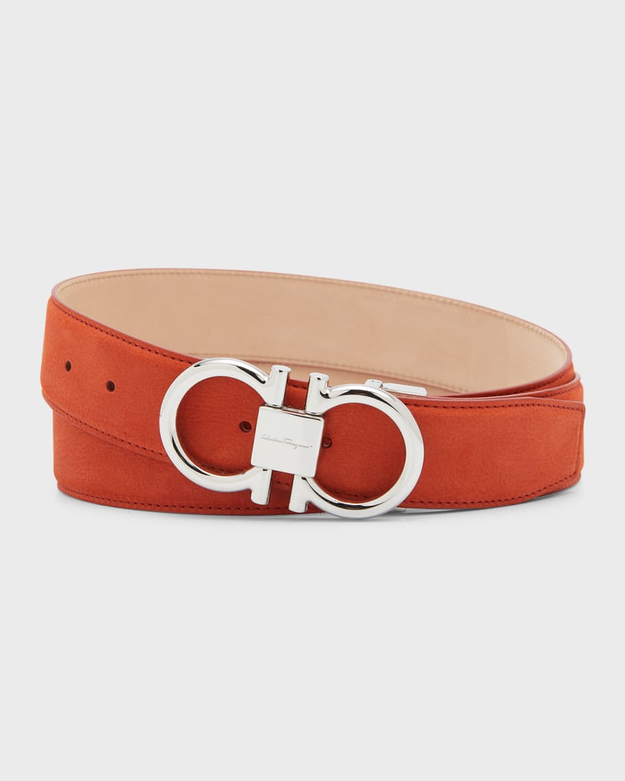 Ferragamo Belts in Red for Men