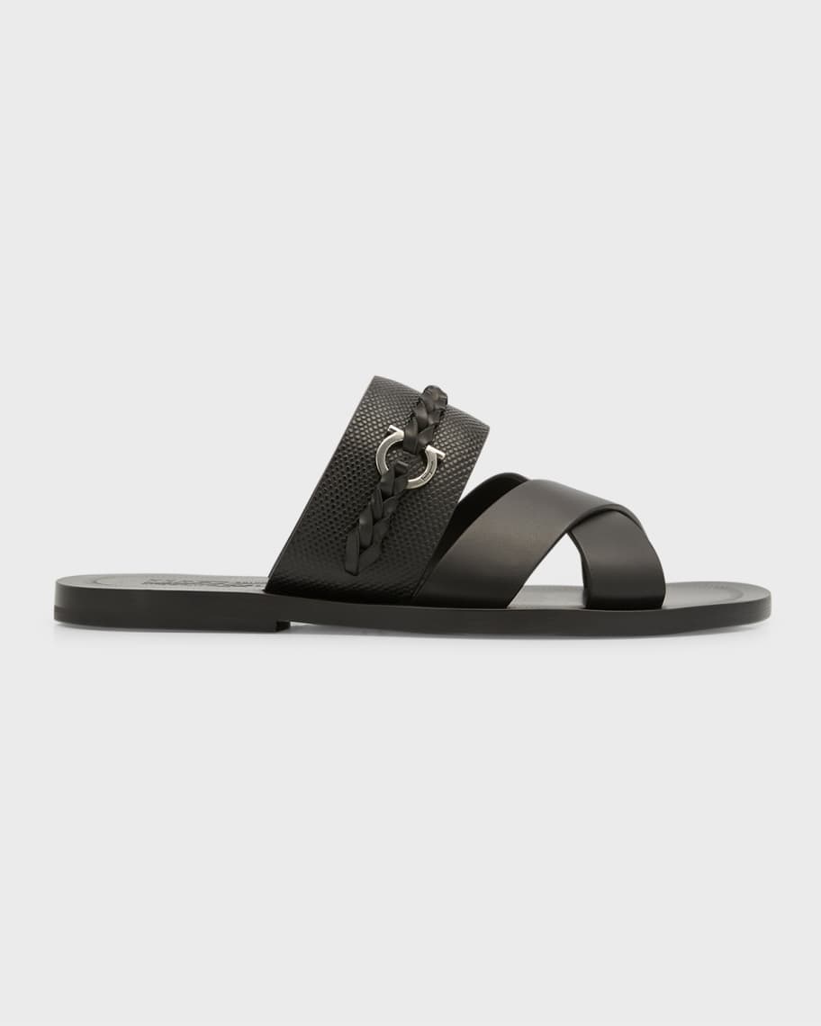 Ferragamo - Man - Black - Sandal