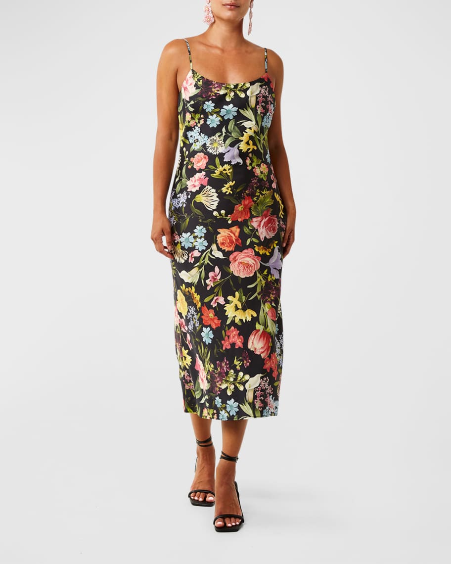 Mestiza New York Elise Floral Midi Dress | Neiman Marcus