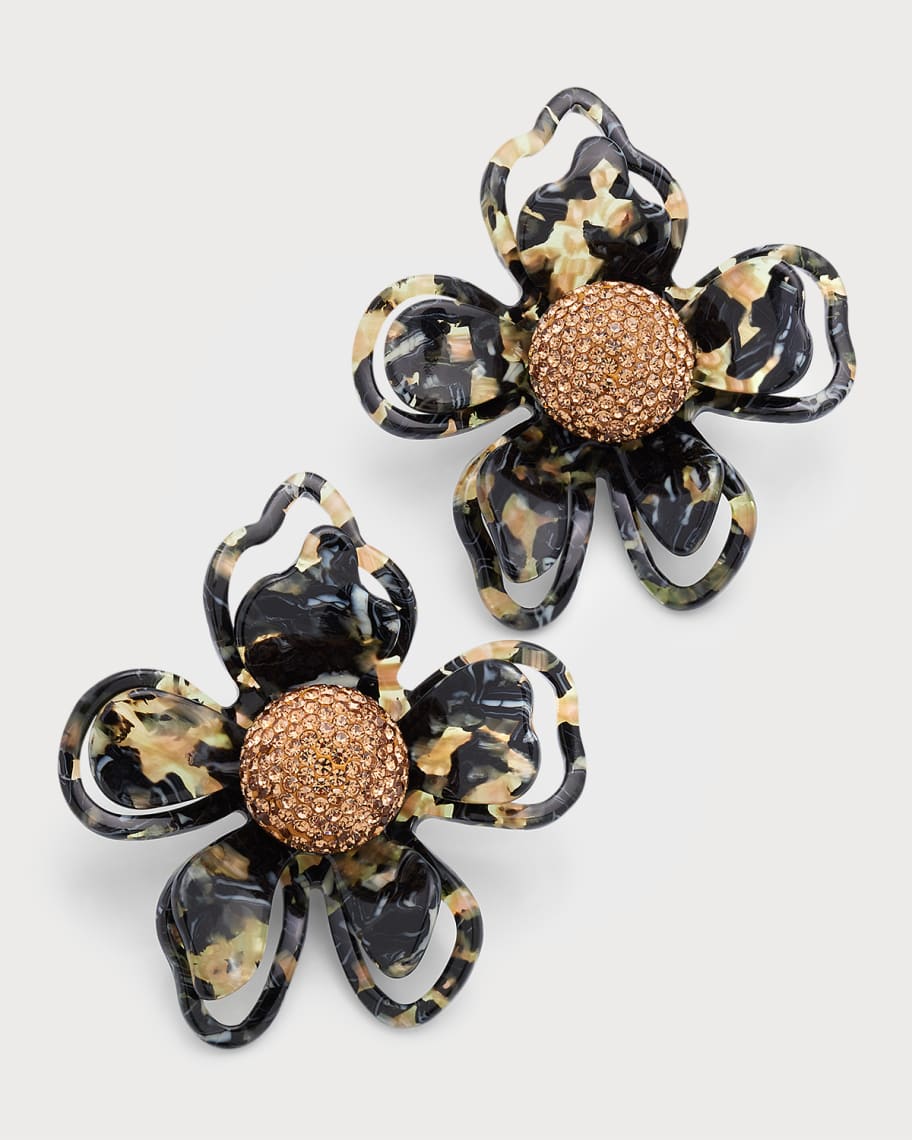 Lele sadoughi flower earrings Outlet