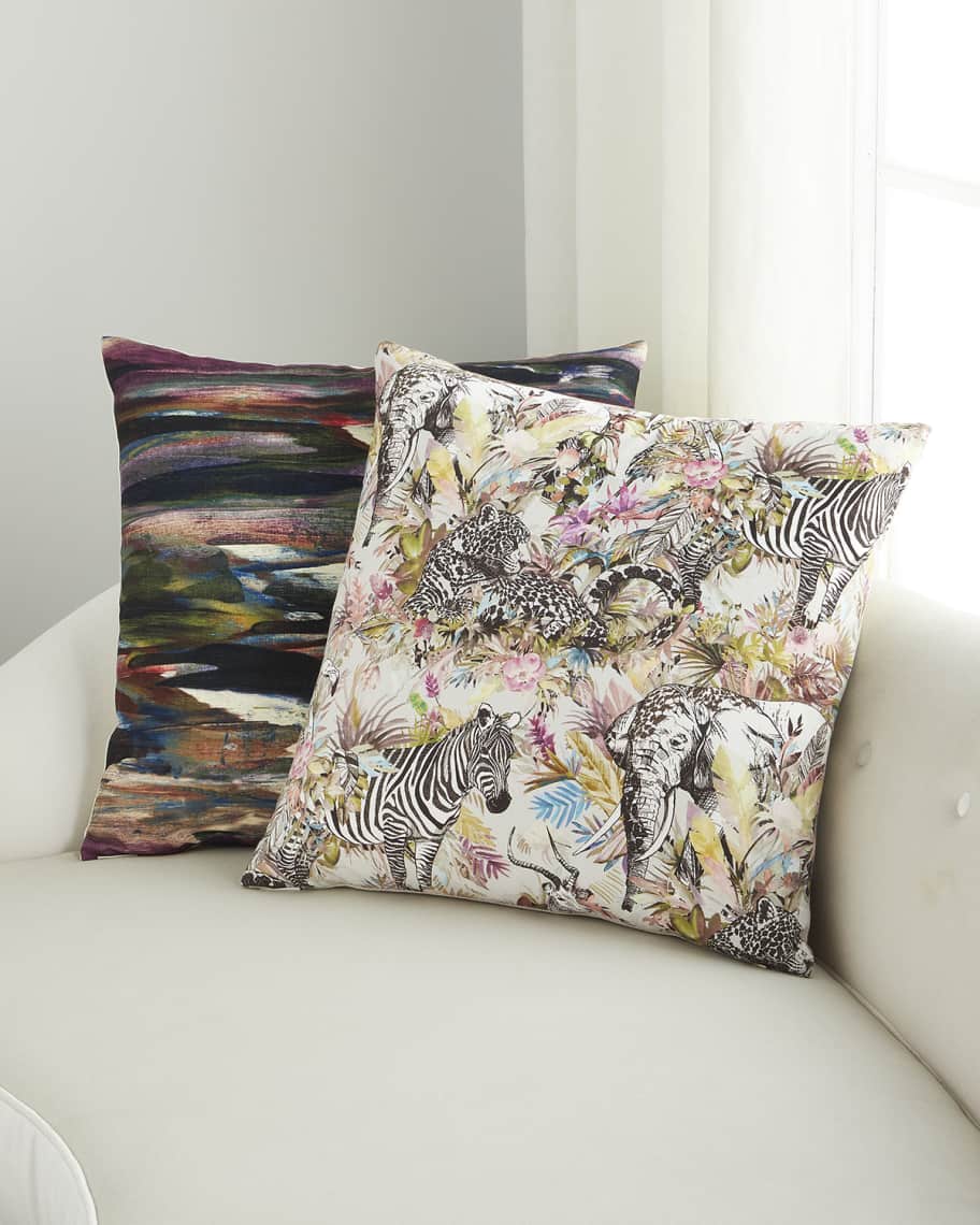 Jurassica and Montreux Decorative Pillows Neiman Marcus