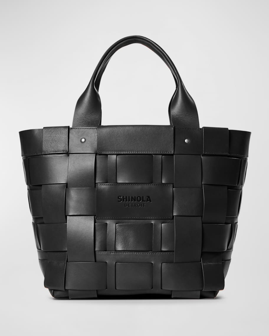 Shinola Bixby Large Woven Basket Tote Bag | Neiman Marcus