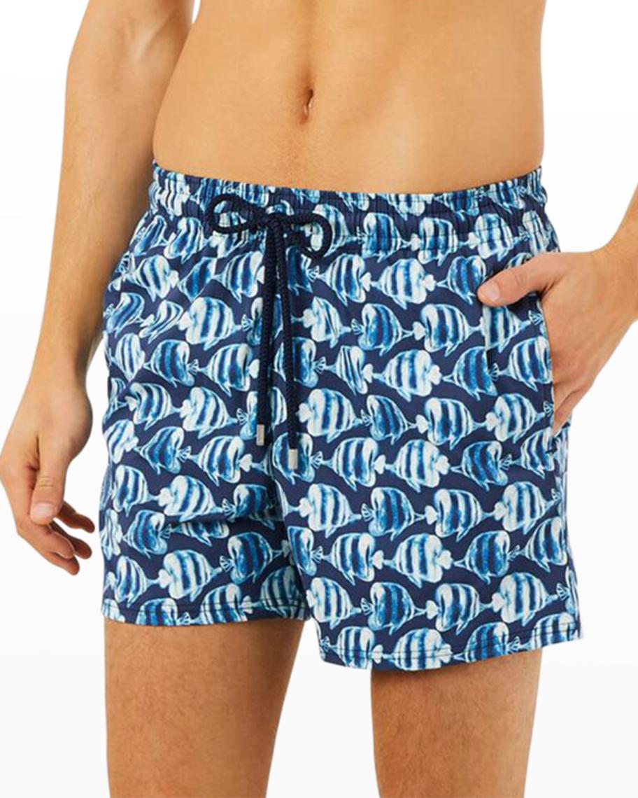 Vilebrequin Moorea Swim Shorts Purple Blue Bei Care Of Carl