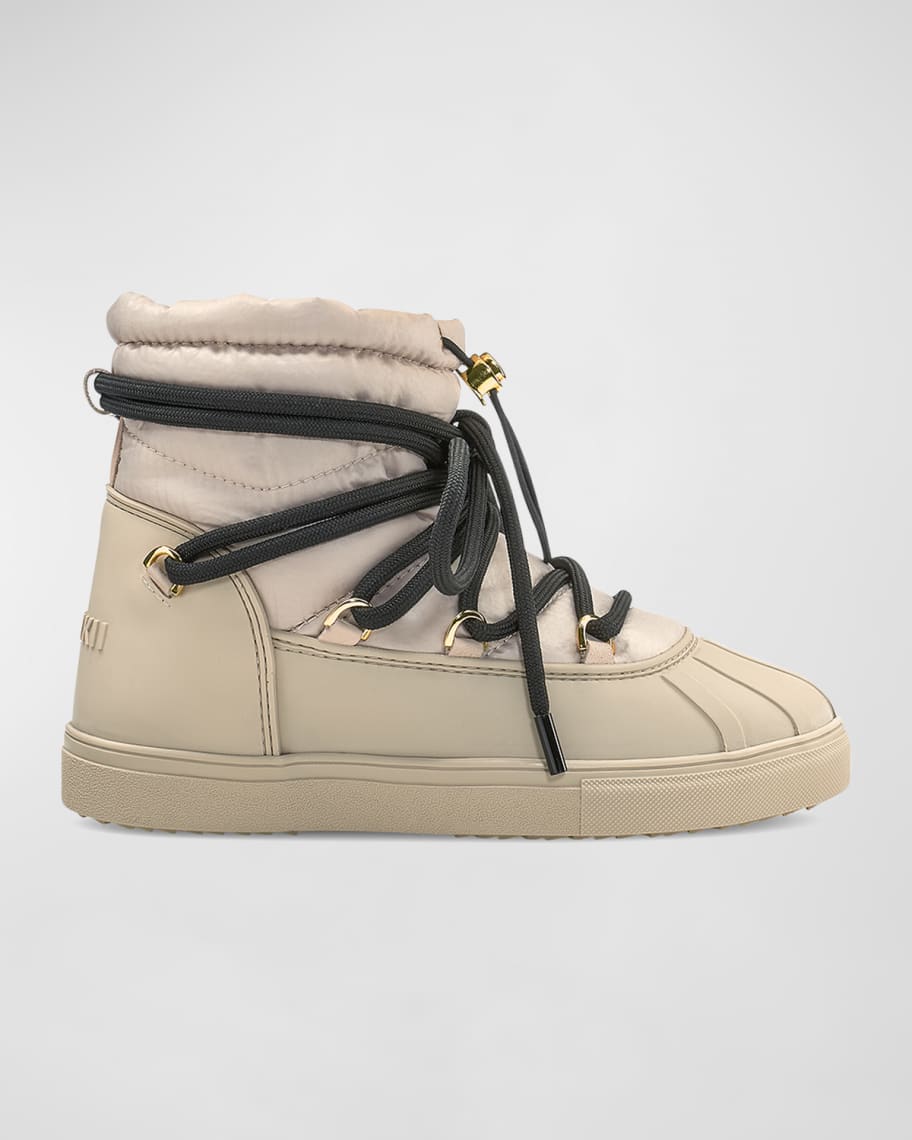 Image 1 of 3: Lace-Up Low Weather Boots