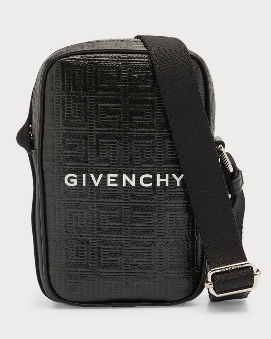 G Zip Triangle Medium Crossbody Bag in Black - Givenchy