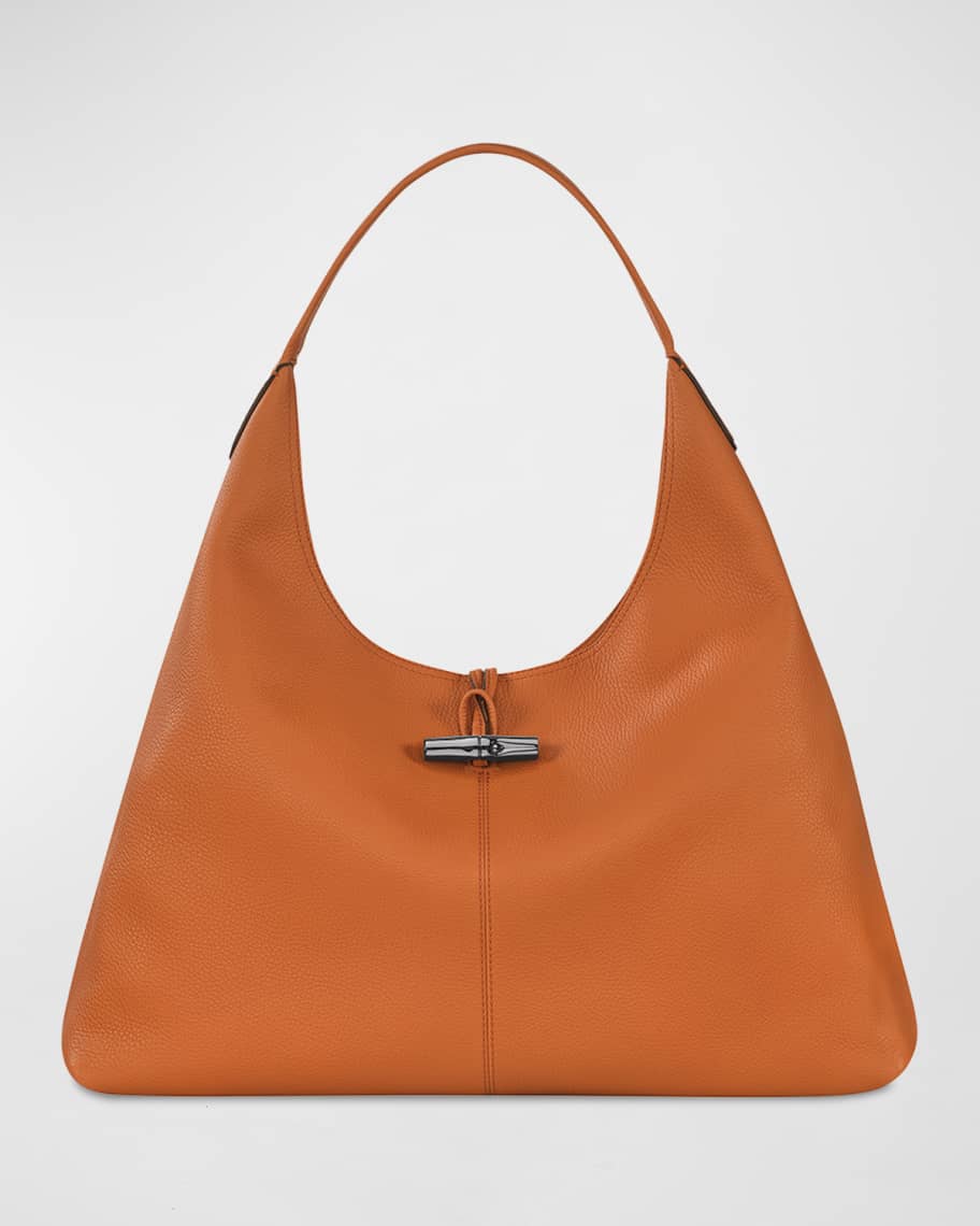 Shop Longchamp Medium Roseau Essential Leather Tote