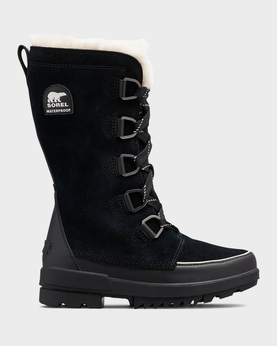 sorel out n about suede snow boots