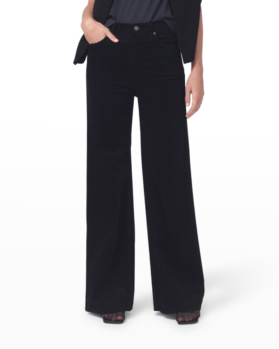 Citizens of Humanity Paloma Baggy Wide-Leg Corduroy Pants