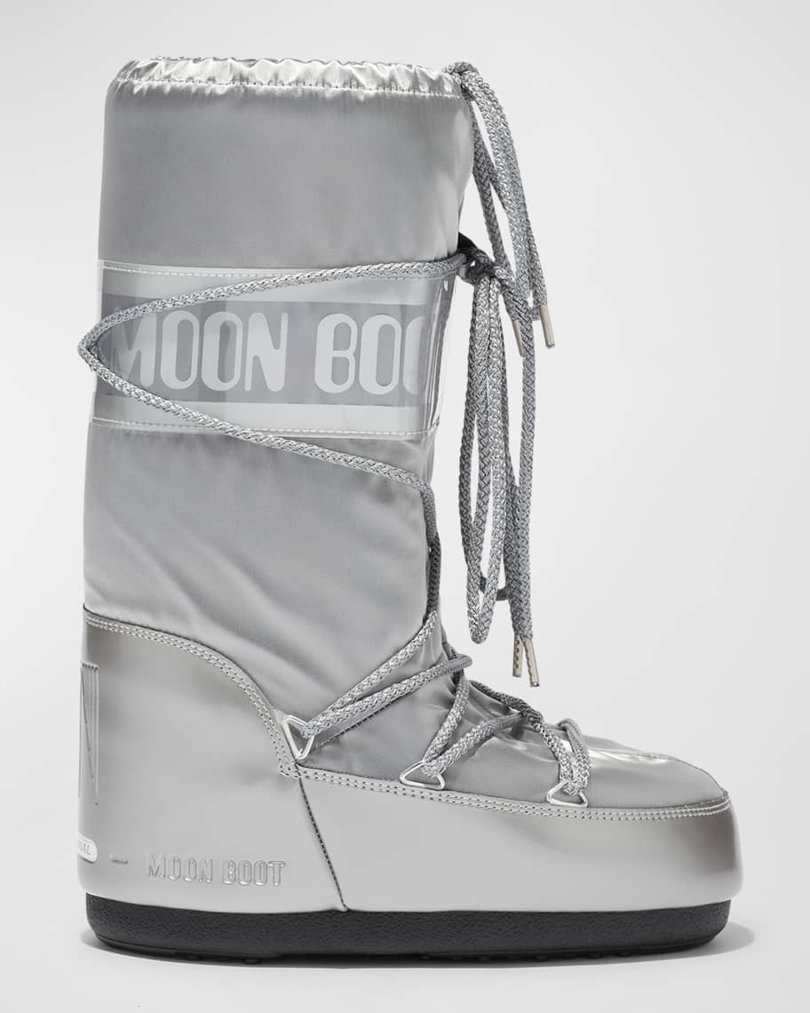 Moon Boot Classic Icon Bicolor Tall Moon Boots | Neiman Marcus