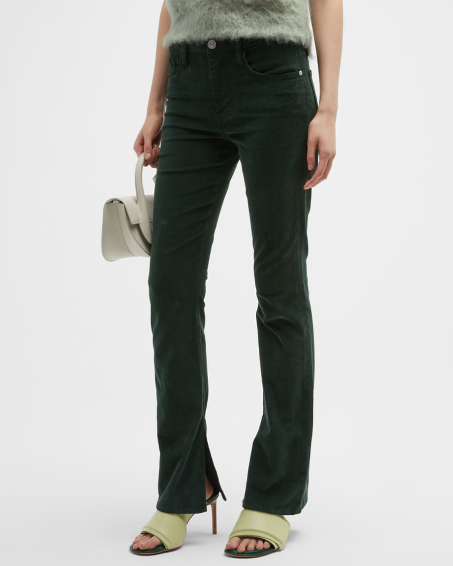 Image 1 of 5: Le Mini Boot Corduroy Split Bootcut Pants