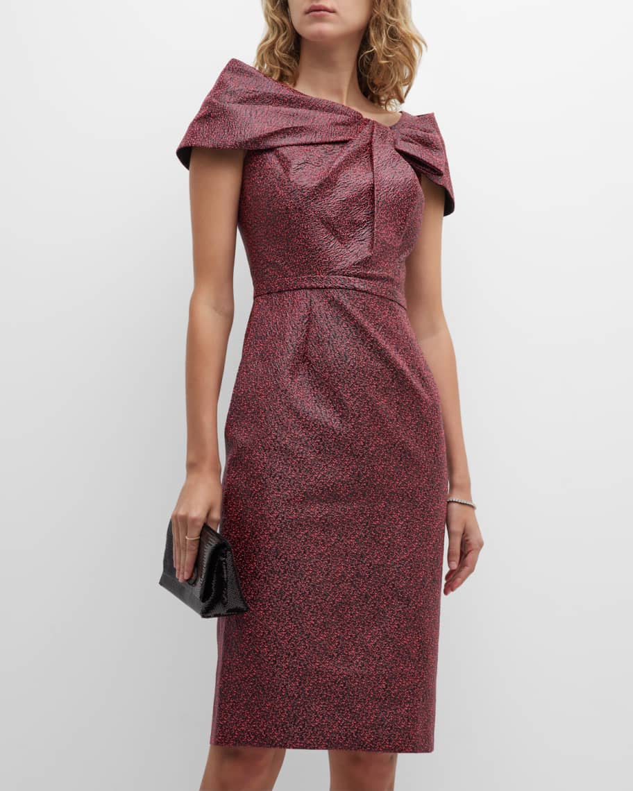 高評価なギフト 新品 2WAY OFF SHOULDER TUCK PLEATS DRESS ロング