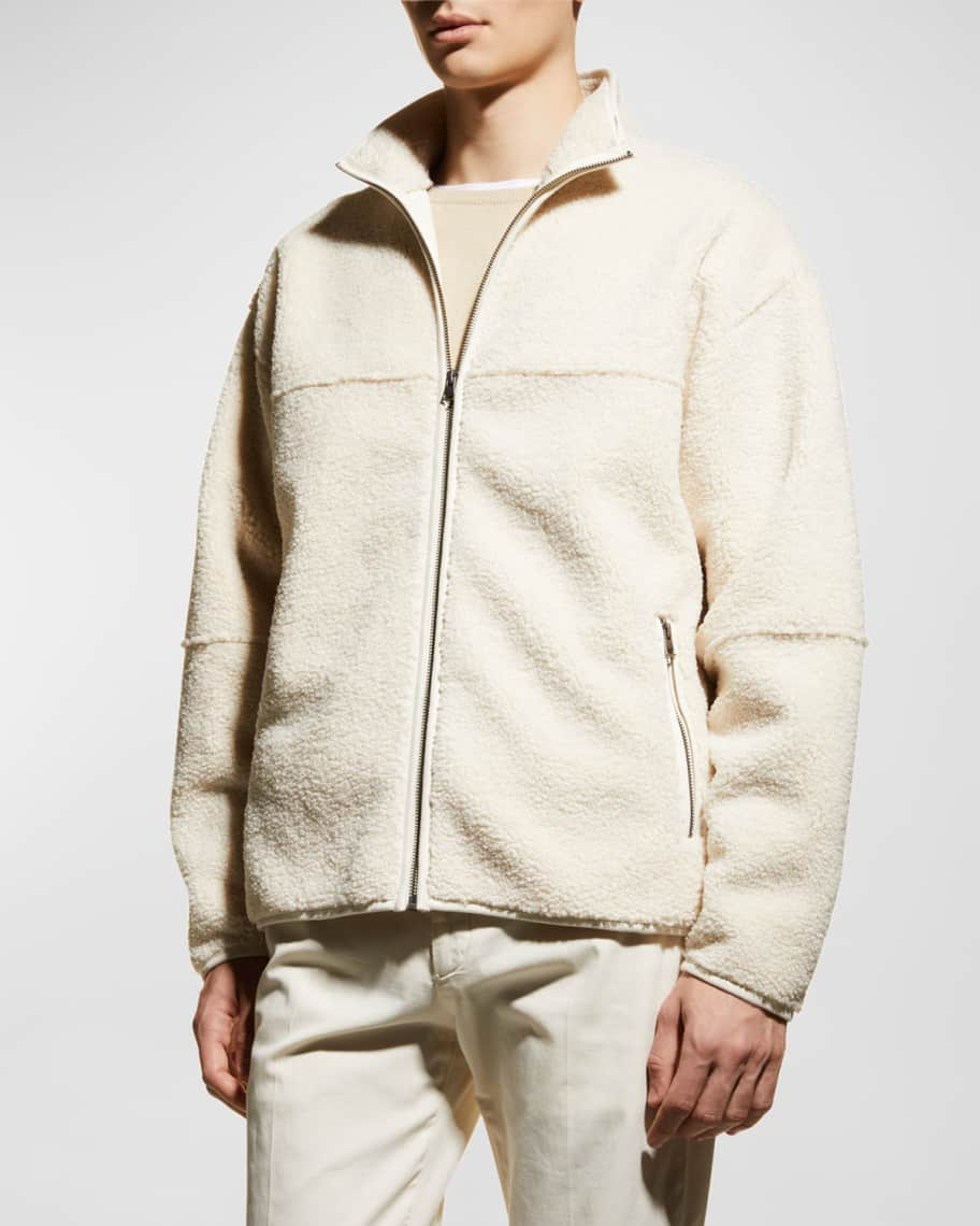 COACH OUTLET®  Signature Sherpa Zip Up Jacket