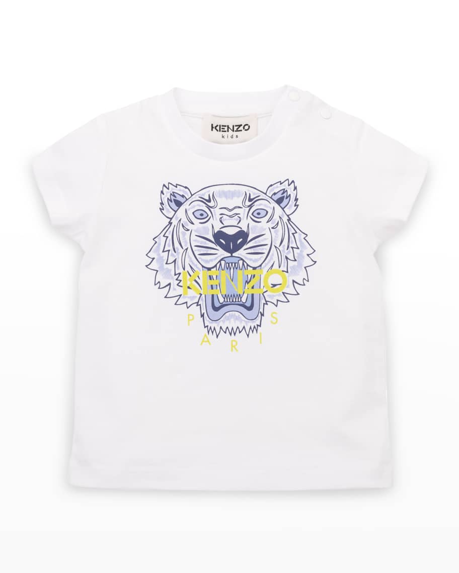 raket Harmonie Somber Kenzo Boy's Classic Tiger Graphic T-Shirt, Size 12M-3 | Neiman Marcus