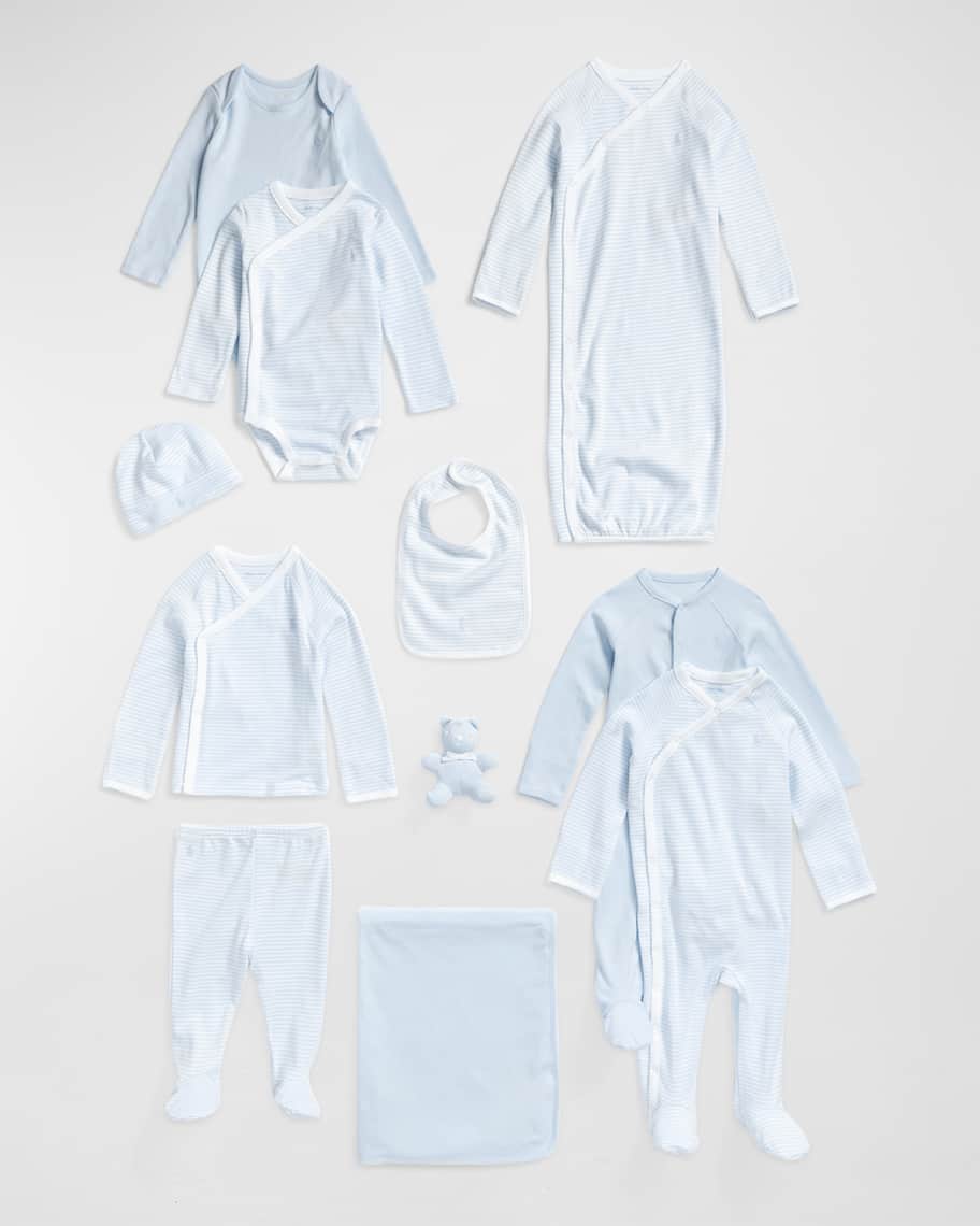 Ralph Lauren Childrenswear Boy's 11-Piece Organic Cotton
