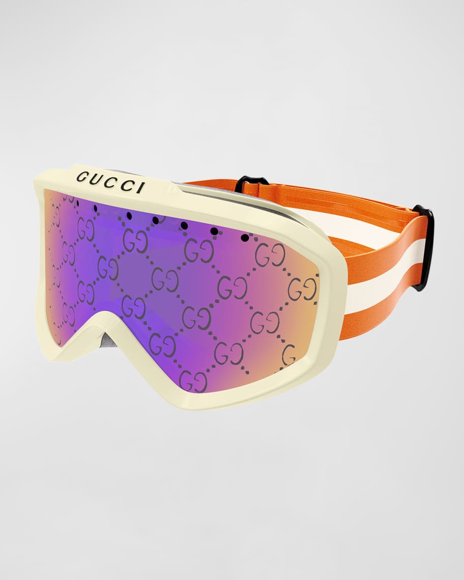 Image 1 of 1: Multicolor Logo Injection Plastic Shield Sunglasses
