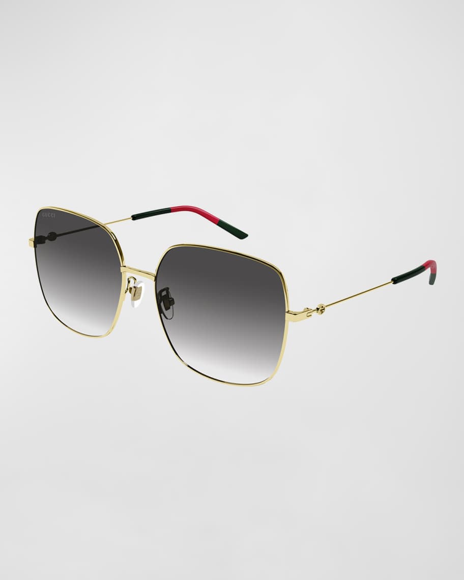 Gucci GG Metal Butterfly Sunglasses Neiman Marcus