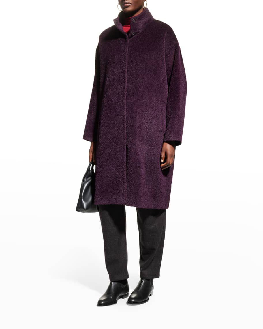Eileen fisher suri alpaca clearance coat