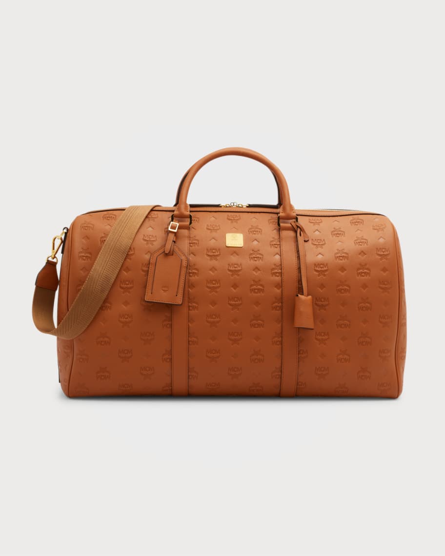 Mcm ottomar leather backpack sales