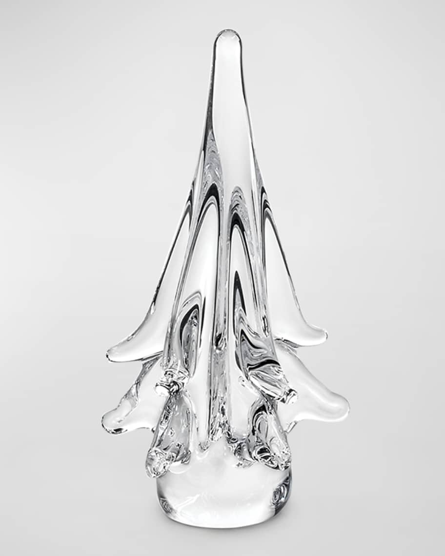 Simon Pearce Christmas Spruce Evergreen Tabletop Accent Neiman Marcus