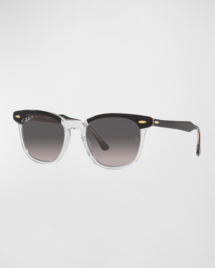 Louis Vuitton Black, Clear Wayfarer Gradient Sunglasses