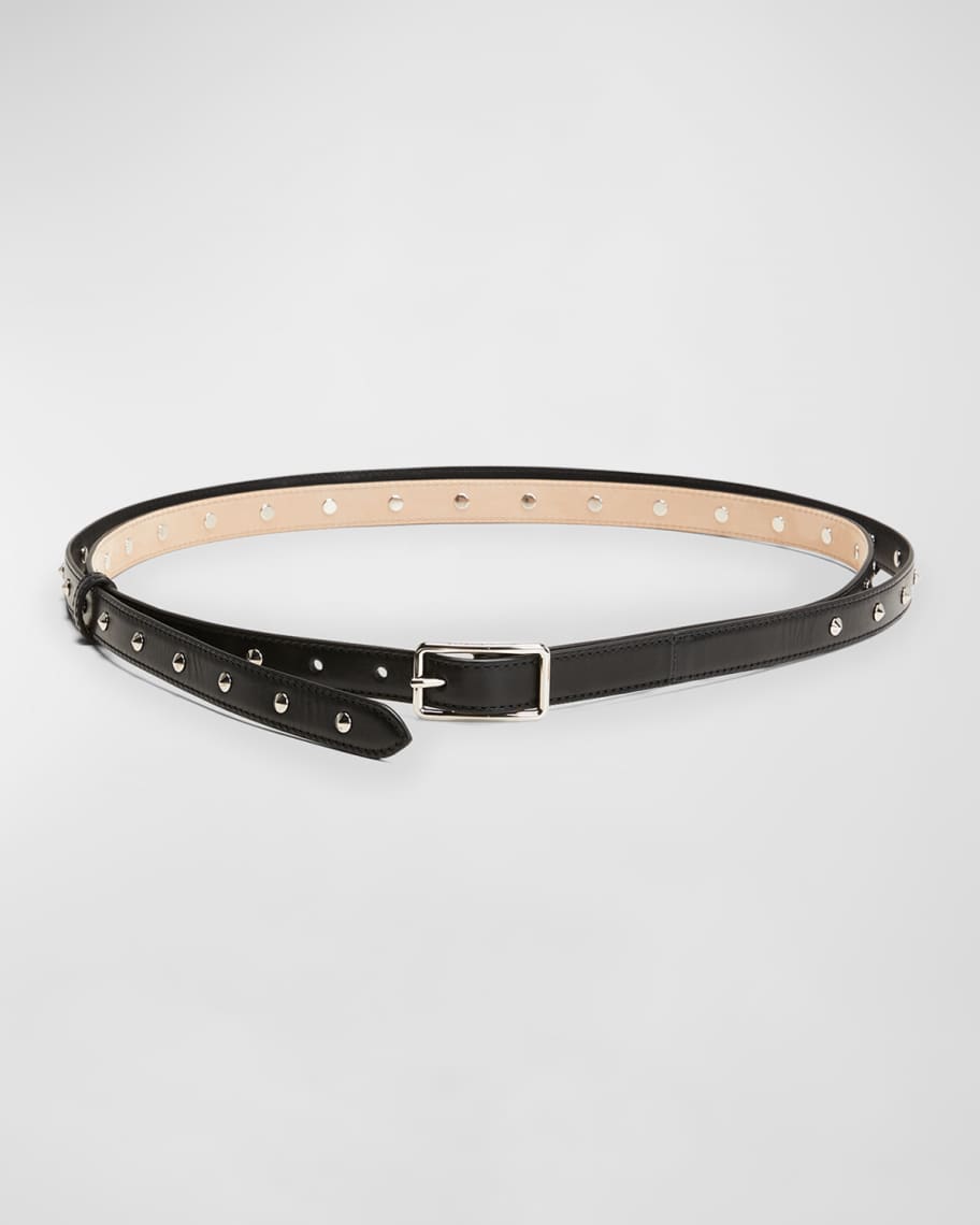 Alexander McQueen Long Studded Belt | Neiman Marcus